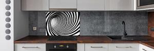 Skleněný panel do kuchynské linky Tunel 3D pksh-54311506