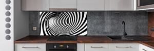 Skleněný panel do kuchynské linky Tunel 3D pksh-54311506