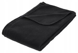 Deka Atmosphera polar fleece 125 cm x 150 cm černá