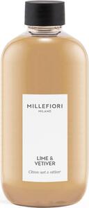 NÁPLŇ DO POKOJOVÉ VŮNĚ limetka, vetiver, Millefiori Milano - Difuzéry