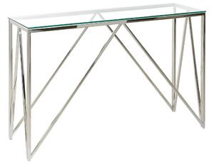 Konzolový stolek Wesza (stříbrná). 1080019