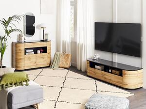 TV stolek/skříňka Jerza (světlé dřevo). 1080544