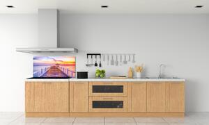 Panel do kuchyně Dřevěné molo pksh-55017607