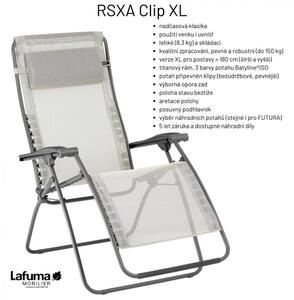 Relaxační křeslo Lafuma RSXA Clip XL BatylineISO Šedá Titan Béžová Seigle II BatylineISO XL