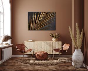 Impresi Obraz Zlatá palma - 60 x 40 cm