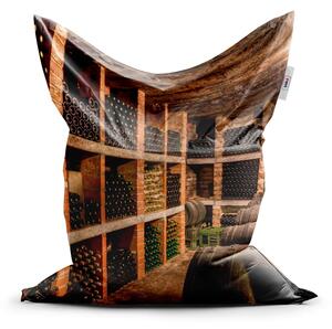 Sablio Sedací vak Classic Vinný sklípek - 150x100 cm