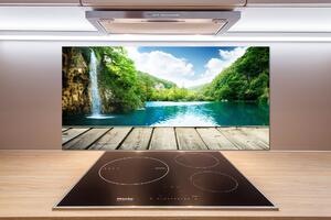 Panel do kuchyně Vodopád v lese pksh-55082996