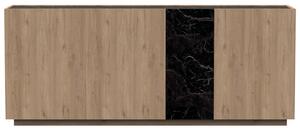 Marckeric Komoda Dione 180 x 42 cm s dubovým dekorem