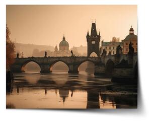 Sablio Plakát Praha Karlův most 1 - 60x40 cm