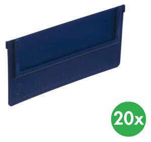 Dělící přepážky pro regálové přepravky MAX, šířka 188 mm, 20 ks