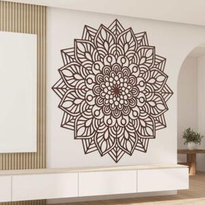 Dřevěná mandala na zeď harmonická energie I SENTOP PR0319-A