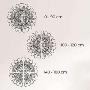 Dřevěný obraz Mandala Ryba | Vyřezávaná 3D dekorace na zeď | SENTOP HDF0348