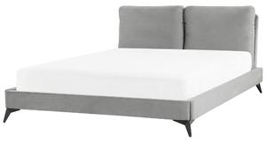 Manželská postel 160 cm Mellody (šedá). 1081336
