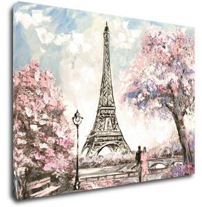 Impresi Obraz Eiffelova věž kreslená - 70 x 50 cm