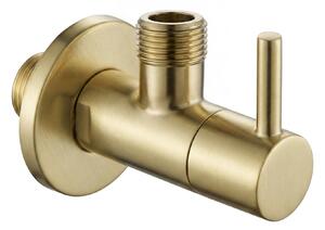 Rea Rea, Rohový ventil 1/2" x 3/8" Brush Gold, REA-03604