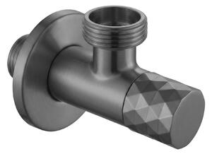 Rea Rea, Rohový ventil Diamond 03 1/2" x 3/4" Titan, REA-03620