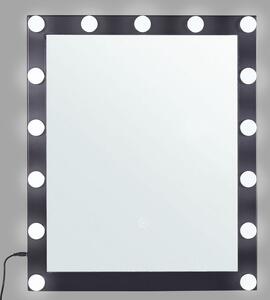 Nástěnné zrcadlo Odeza (černá). 1081752