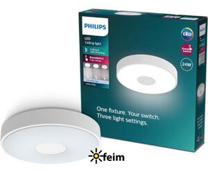 Philips 8720169301276 Coiner stropní svítidlo D389mm LED 24W/2800lm 4000K bílá, SceneSwitch