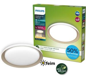 Philips UltraEfficient 8720169301054 Pebblo stropní svítidlo D320mm LED 10W/1850lm 2700K bílá, béžová, SceneSwitch