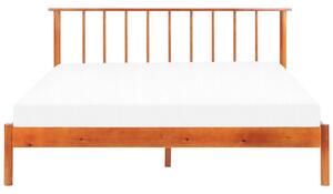 Manželská postel 160 cm Barza (světlé dřevo). 1080335
