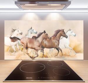 Panel do kuchyně Koně ve cvalu pksh-56781097