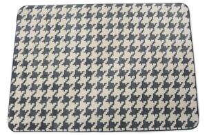 Tutumi Clover, plyšový koberec 160x230 cm, šedá, SHG-04022