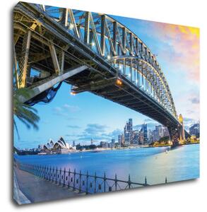 Impresi Obraz Osvícený most - 70 x 50 cm