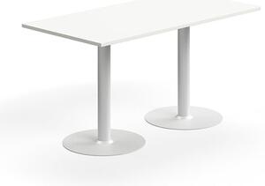 AJ Produkty Stůl ALVA, 1400x700x720 mm, vysokotlaký laminát, bílá
