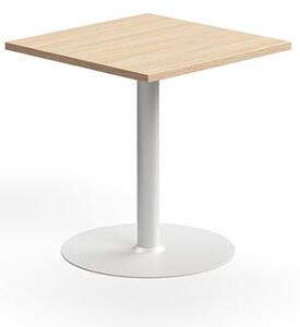 AJ Produkty Stůl VERTICUS, 700x700x720 mm, dub/bílá