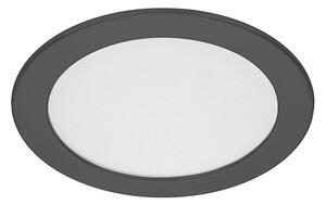 PN22400009 LED DOWNLIGHT vestavné svít.kulaté 6W,540lm,3000-6000K,IP44,černá,11,5cm