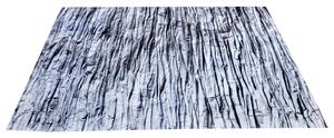 Tutumi, plyšový koberec Nature 4D vzor: šedá skála 160x230 cm, SHG-09000