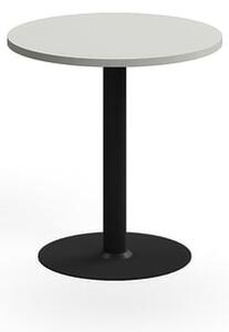 AJ Produkty Stůl VERTICUS, Ø700x720 mm, světle šedá/černá