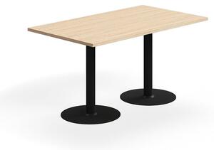 AJ Produkty Stůl VERTICUS, 1400x800x720 mm, dub/černá