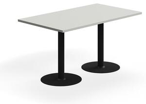 AJ Produkty Stůl VERTICUS, 1400x800x720 mm, světle šedá/černá