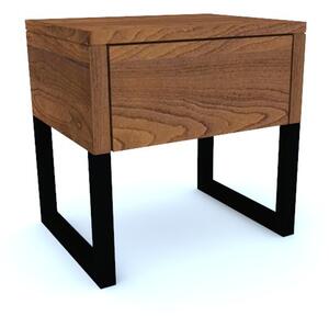 Dřevěný noční stolek z masivu STELLA