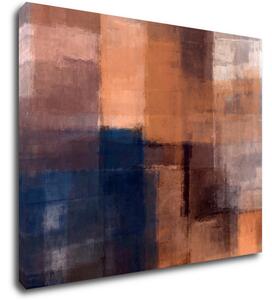 Impresi Obraz Kresba abstraktní obdélníky - 90 x 70 cm
