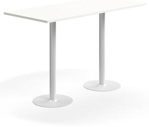 AJ Produkty Barový stůl VERTICUS, 1800x800x1100 mm, bílá