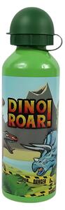 Dětská kovová láhev DINO ROAR 500 ml zelená