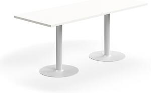 AJ Produkty Stůl VERTICUS, 1800x700x720 mm, bílá