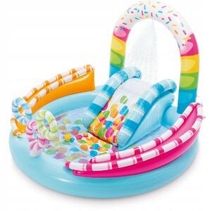 Nafukovací bazén vodní centrum Candy Fun s klouzačkou Intex 57144