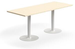 AJ Produkty Stůl VERTICUS, 1800x700x720 mm, bříza/bílá