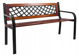 Zahradní lavice s opěradlem Linder Exclusiv MC4412 120x55x74 cm