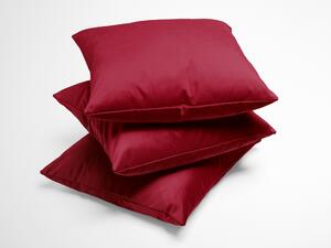 Biante Sametový povlak na polštář Velvet Premium SVP-007 Malinově červený 45 x 45 cm