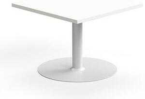 AJ Produkty Konferenční stolek VERTICUS, 700x700x500 mm, bílá