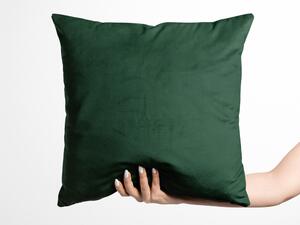 Biante Sametový povlak na polštář Velvet Premium SVP-012 Zelený 50 x 60 cm