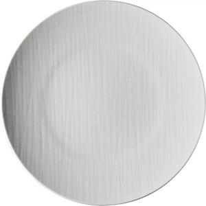 Talíř mělký Rosenthal Mesh 33 cm, bílá