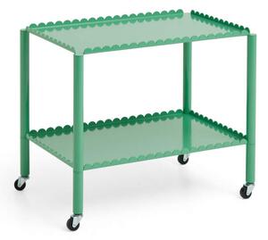 HAY Servírovací stolek Arcs Low, soft jade