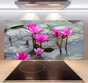 Dekorační panel sklo Květ lotosu pksh-57976414