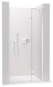 Cerano Marino, 1-křídlé dělené sprchové dveře 110x190 cm, 6mm čiré sklo, chromový profil, CER-CER-420207