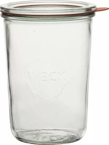 Zavařovací sklenice Weck 750 ml, s víčkem, těsněním a svorkami, sada 4 ks